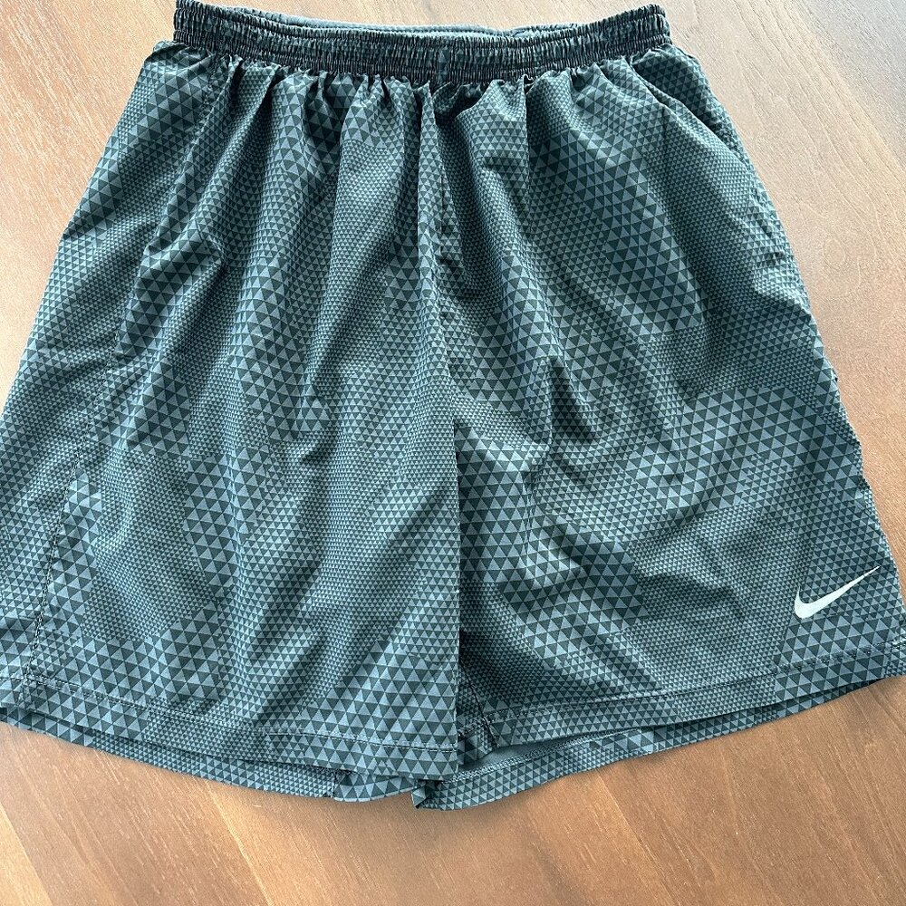 Nike Lined Compression Running Shorts Grey (S)